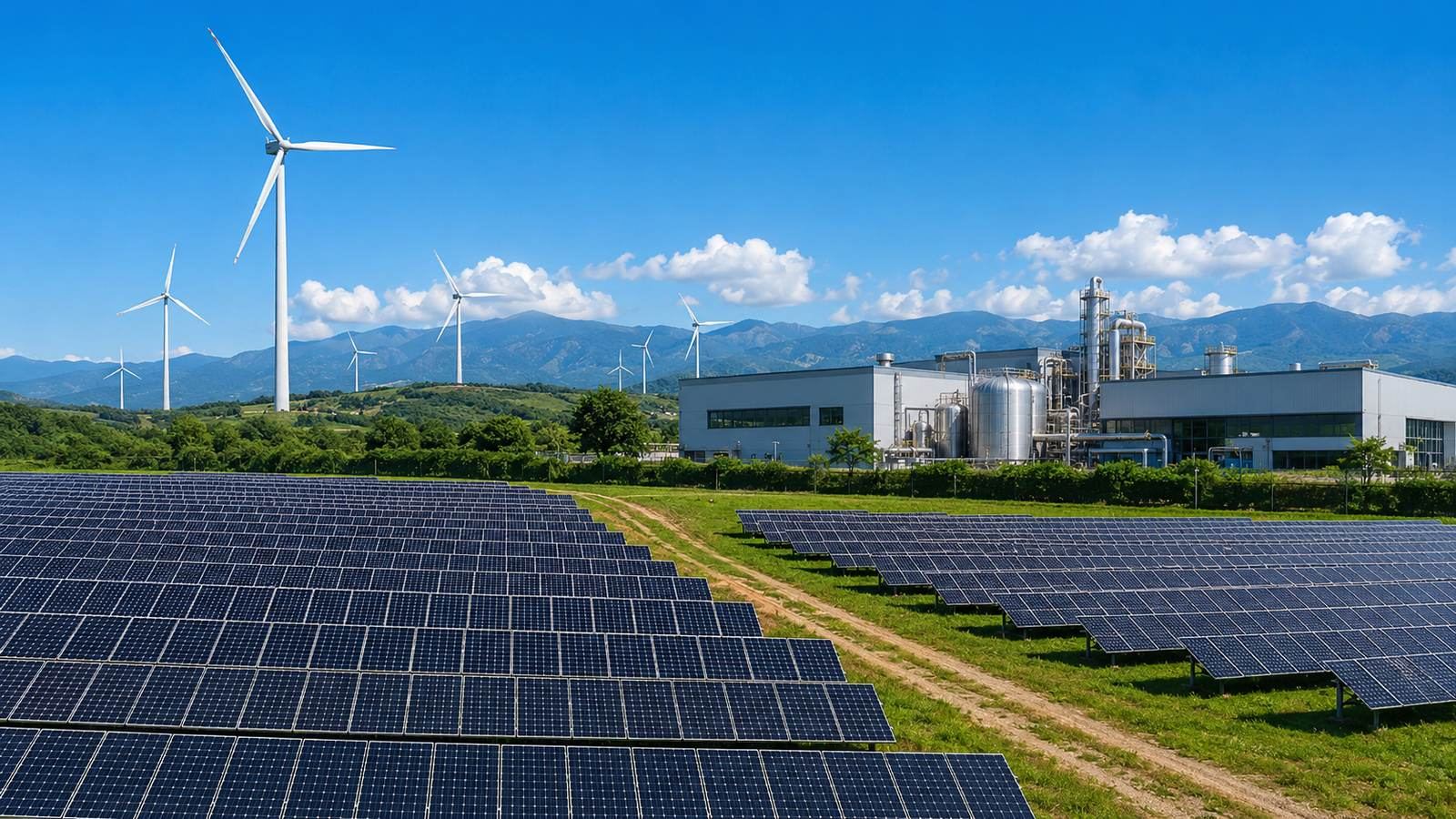 Proyecto de energía a gran escala de IKAV